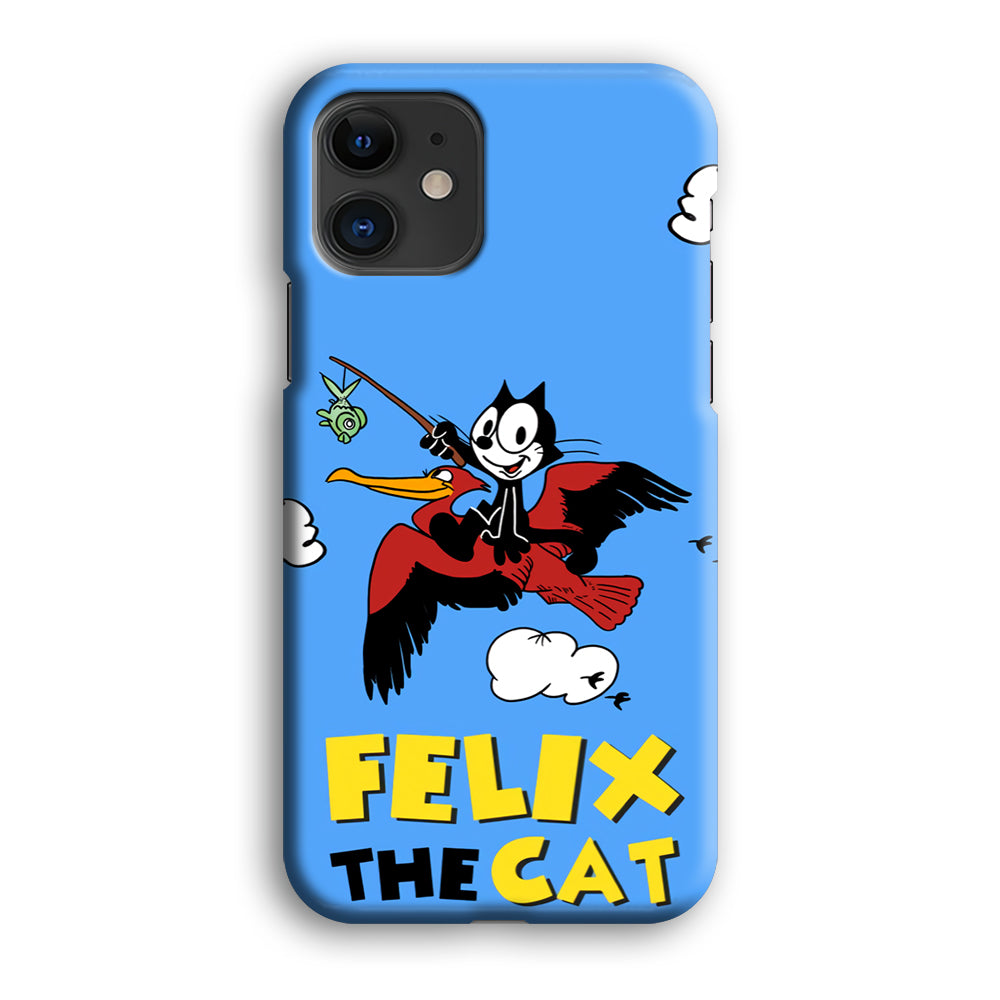 Felix The Cat Fly iPhone 12 Case