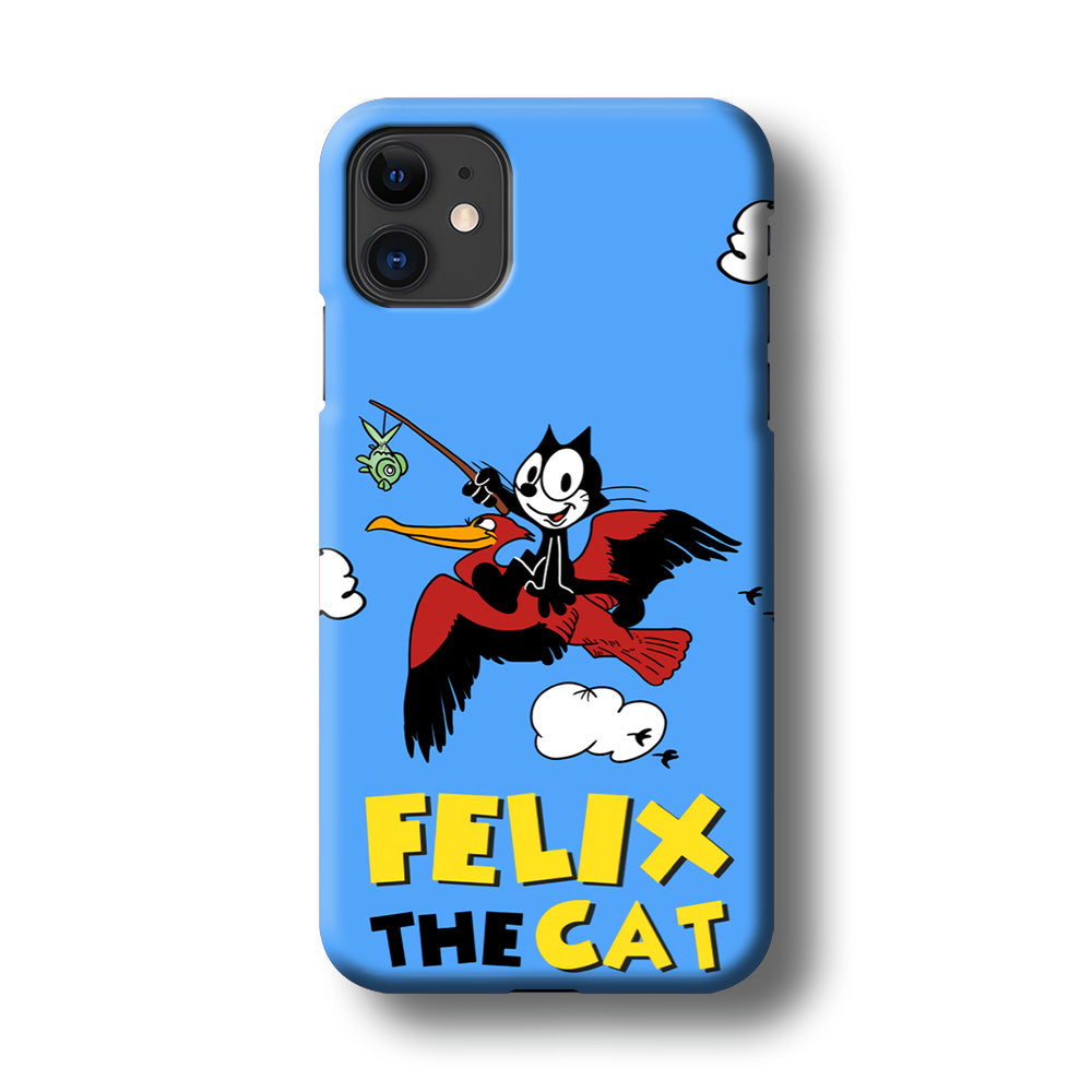 Felix The Cat Fly iPhone 11 Case