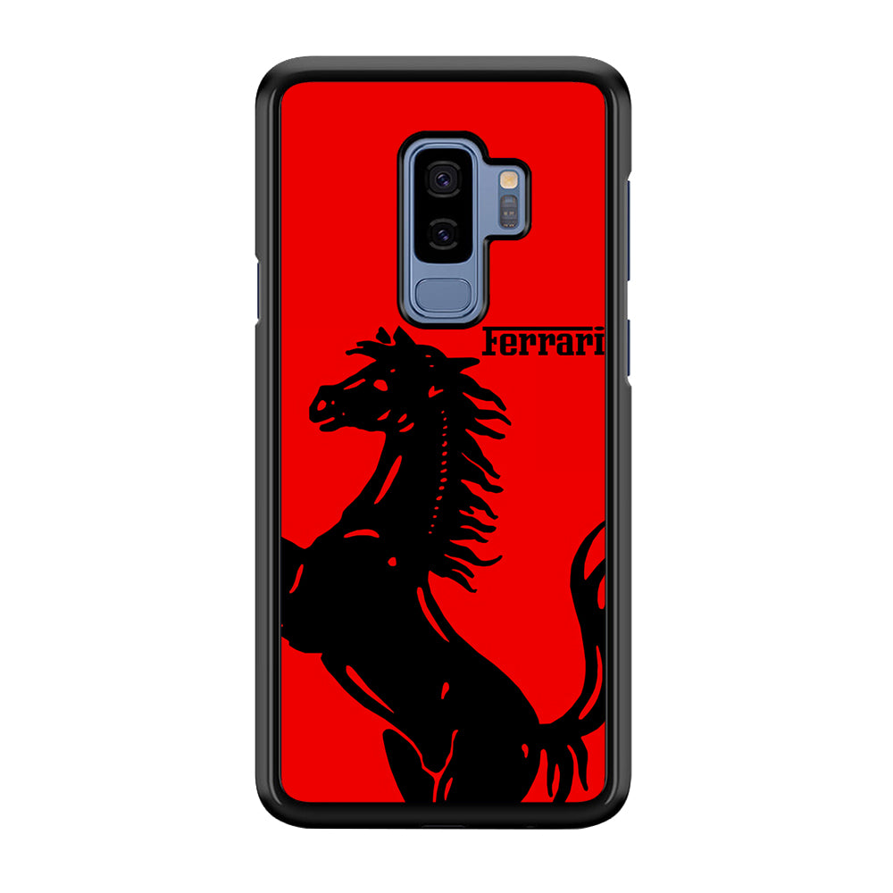 Ferrari Horse Icon Samsung Galaxy S9 Plus Case Default Title