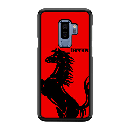 Ferrari Horse Icon Samsung Galaxy S9 Plus Case Default Title
