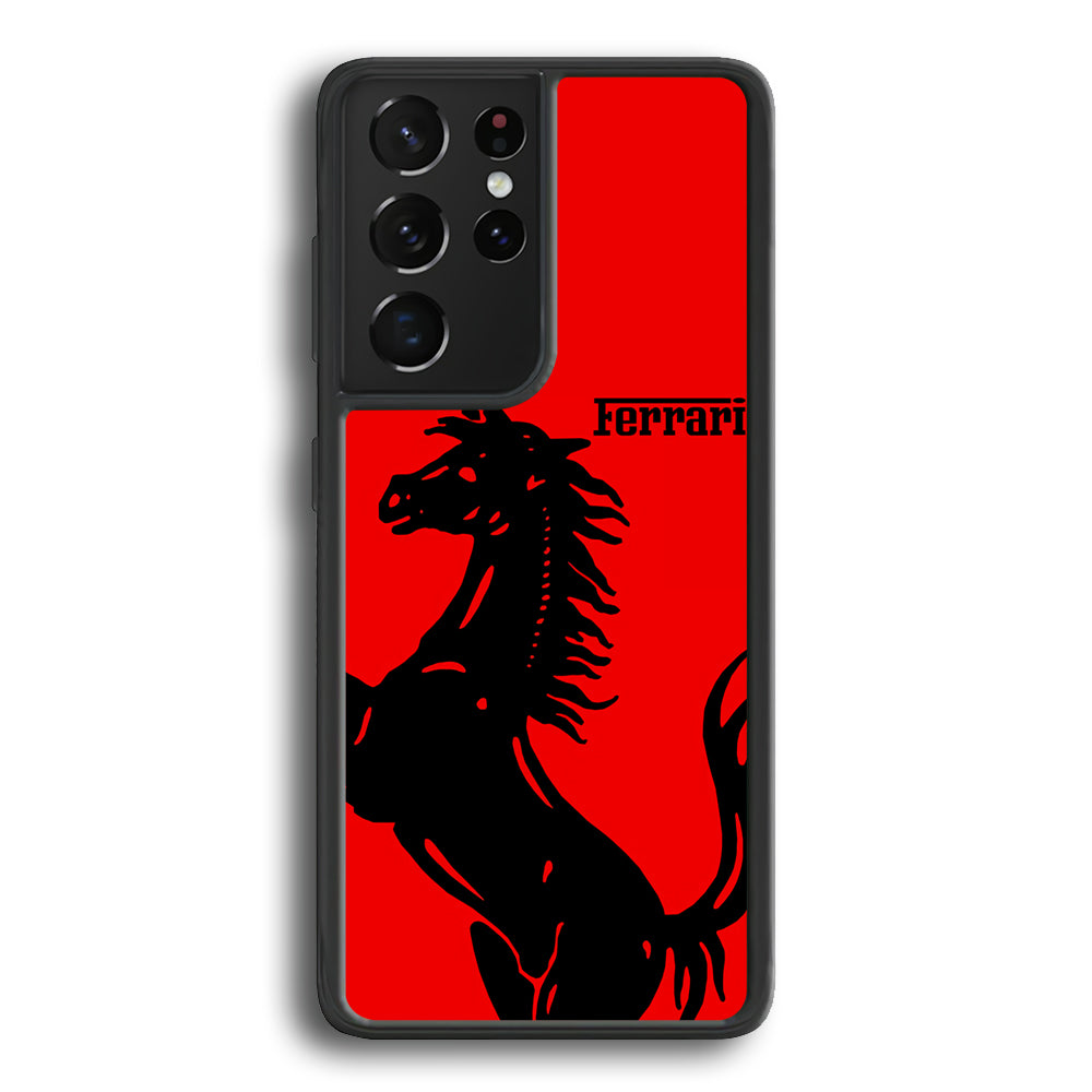 Ferrari Horse Icon Samsung Galaxy S21 Ultra Case - Carneyforia