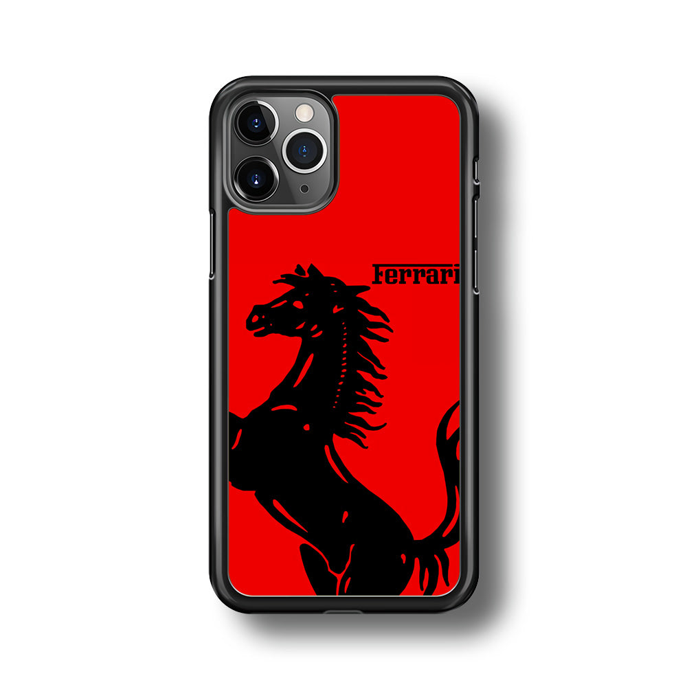 Ferrari Horse Icon iPhone 11 Pro Max Case - Carneyforia