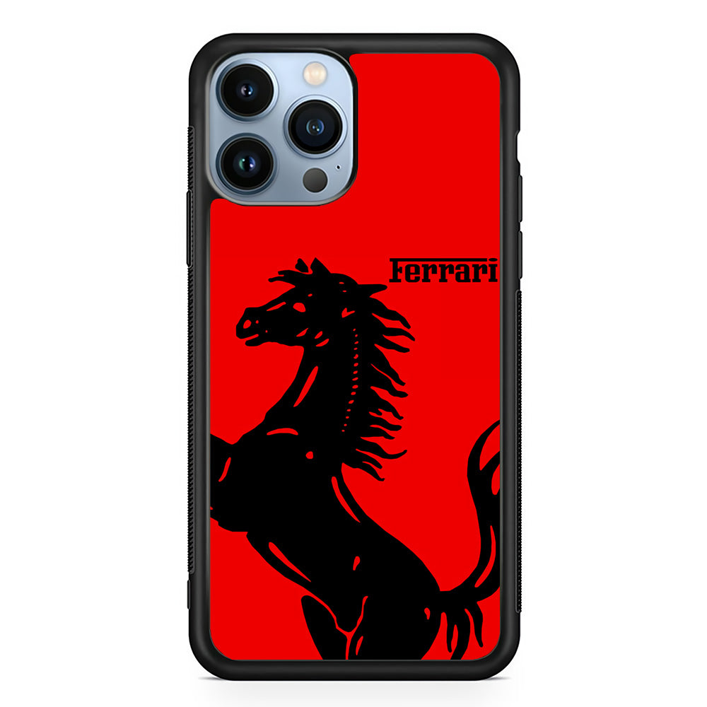 Ferrari Horse Icon iPhone 13 Pro Max Case - Carneyforia