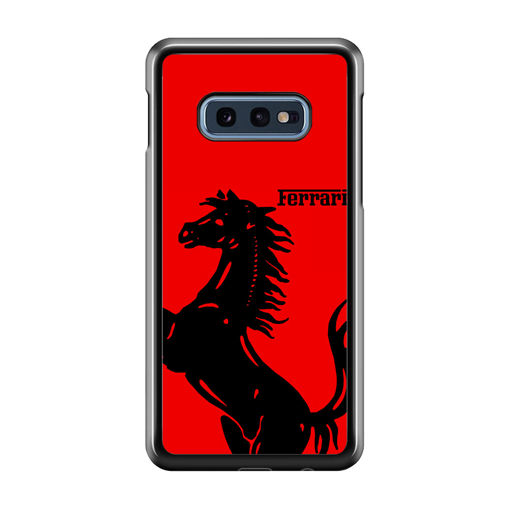 Ferrari Horse Icon Samsung Galaxy S10E Case - Carneyforia