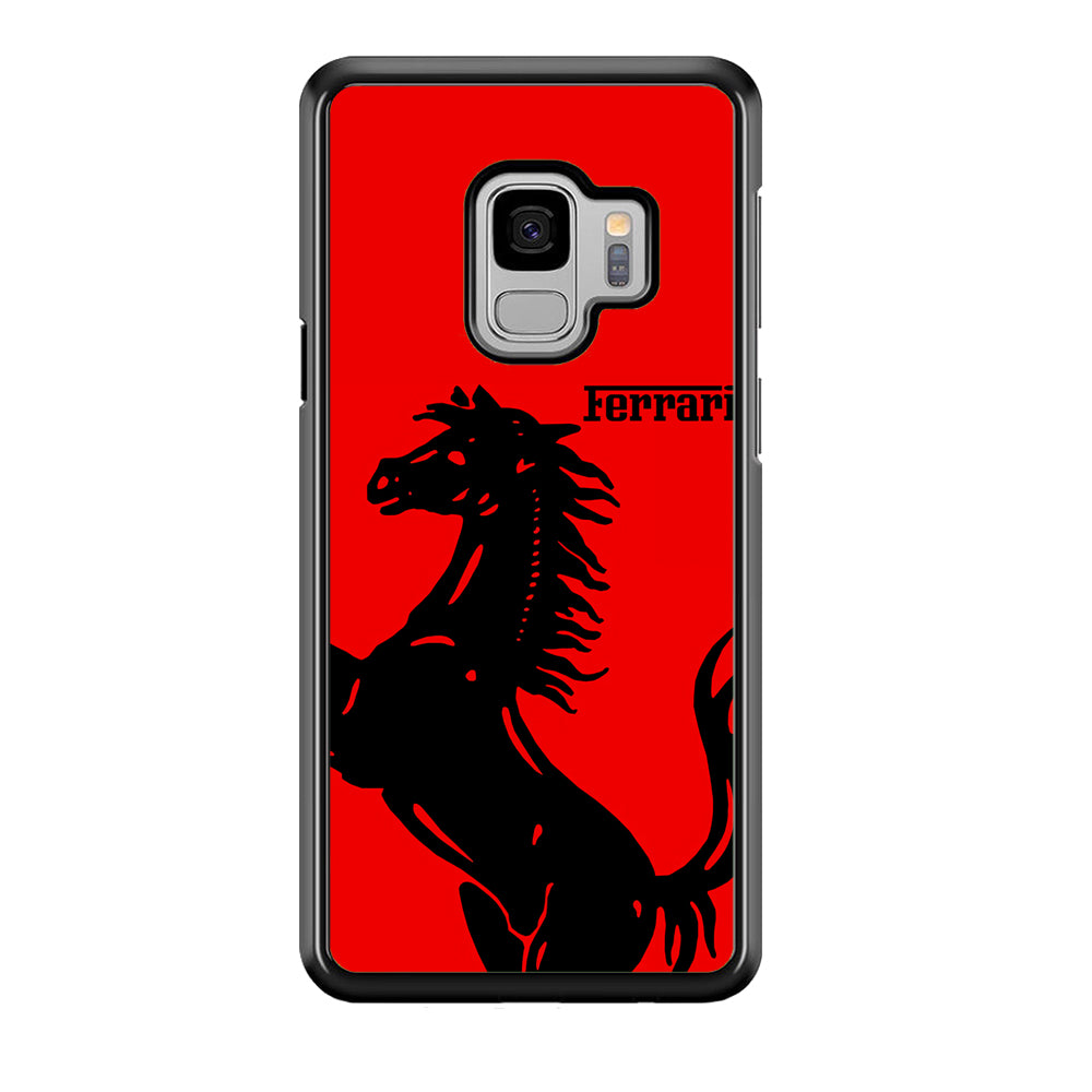 Ferrari Horse Icon Samsung Galaxy S9 Case Default Title