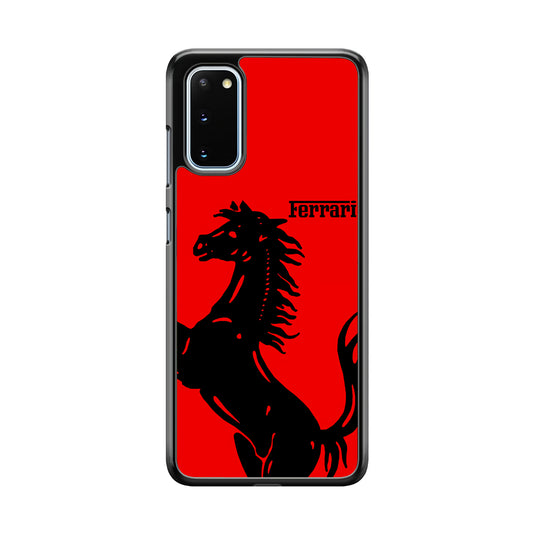Ferrari Horse Icon Samsung Galaxy S20 Case - Carneyforia