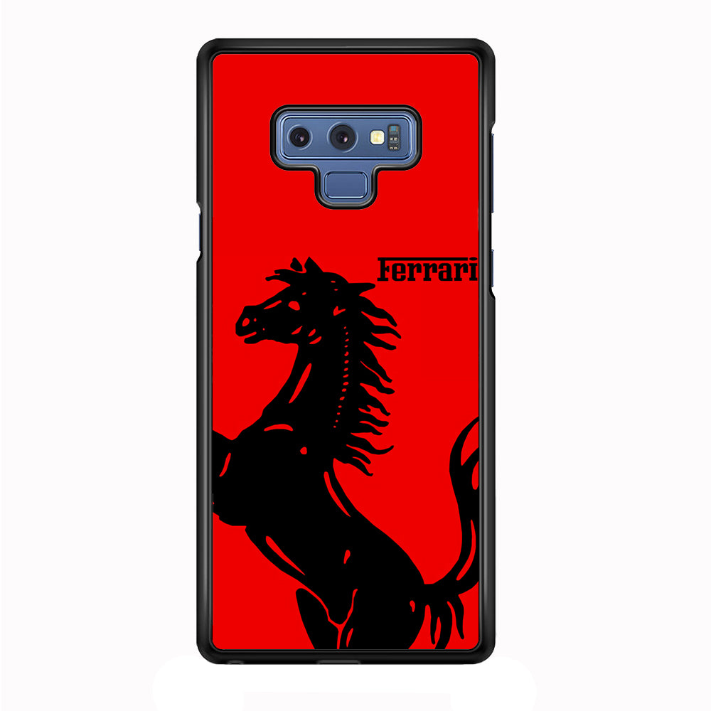 Ferrari Horse Icon Samsung Galaxy Note 9 Case - Carneyforia