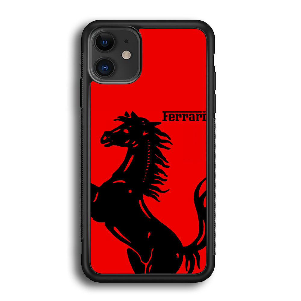 Ferrari Horse Icon iPhone 12 Case - Carneyforia