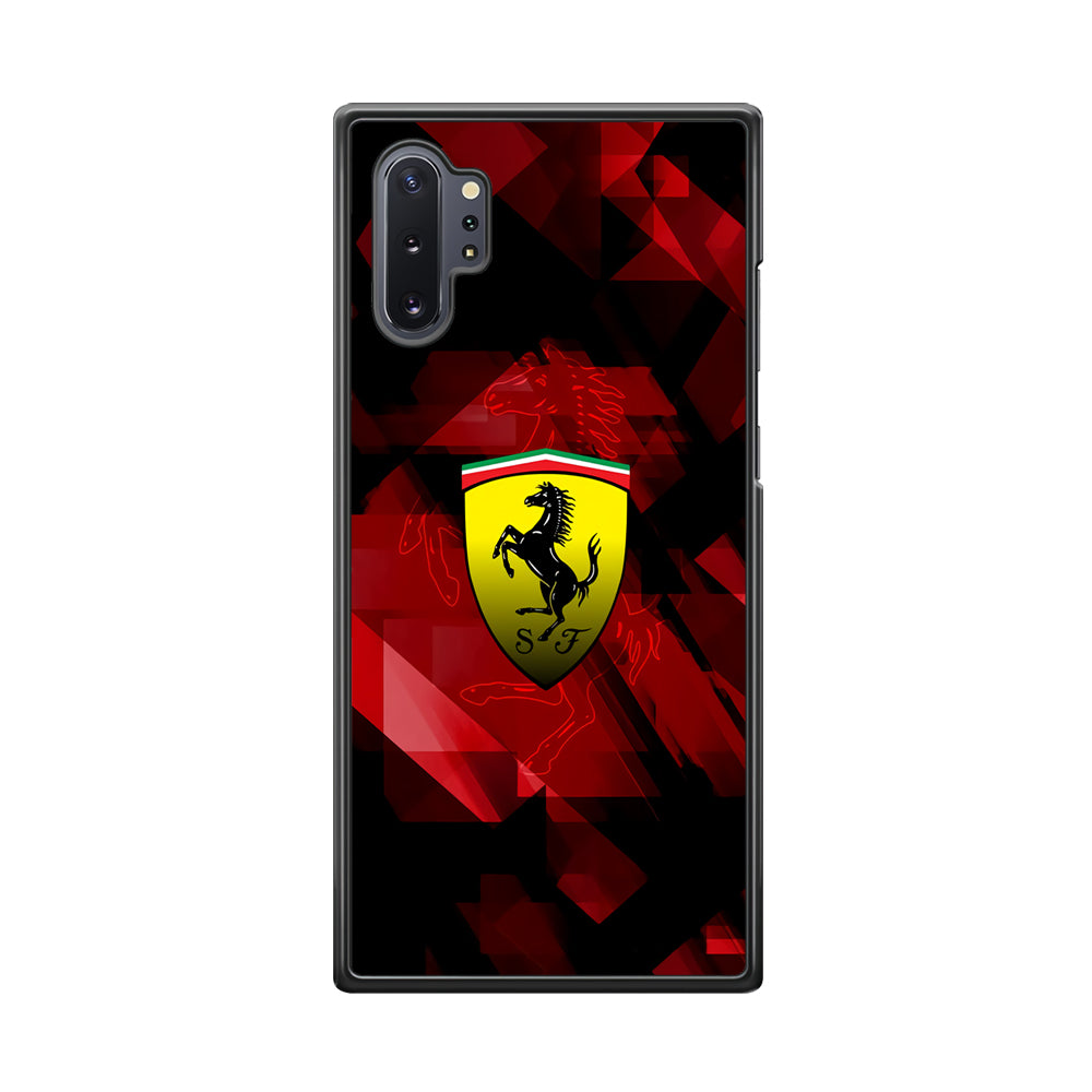 Ferrari Red Abstract Samsung Galaxy Note 10 Plus Case - Carneyforia