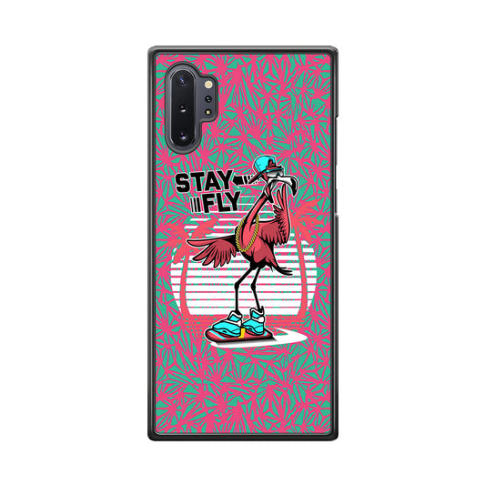 Flamingo Skate to Fly Samsung Galaxy Note 10 Plus Case