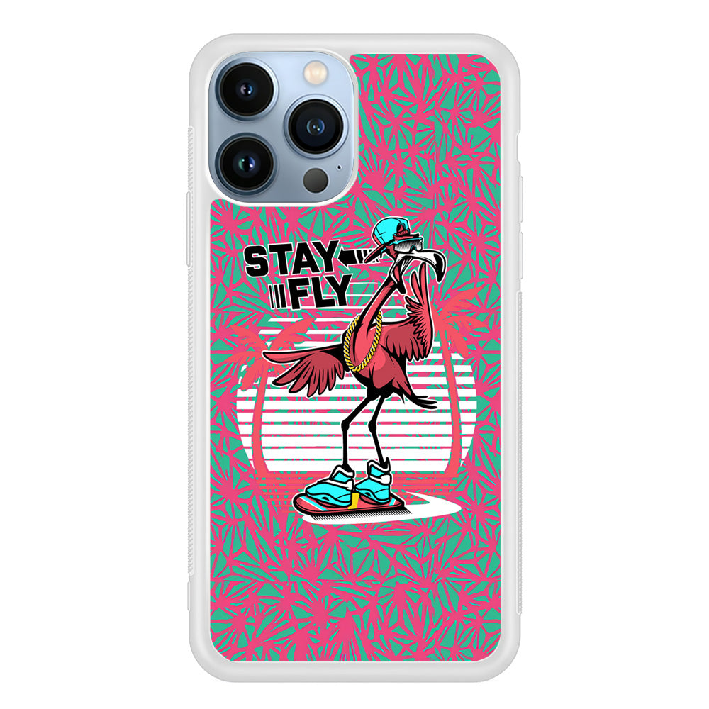 Flamingo Skate to Fly iPhone 13 Pro Max Case