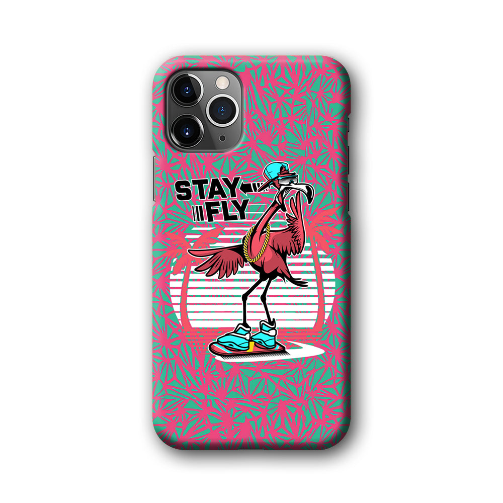 Flamingo Skate to Fly iPhone 11 Pro Case