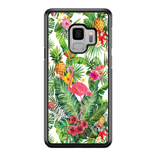Flamingo Flower Rich Samsung Galaxy S9 Case