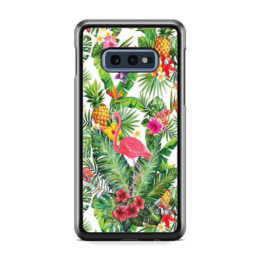 Flamingo Flower Rich Samsung Galaxy S10E Case