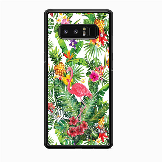 Flamingo Flower Rich Samsung Galaxy Note 8 Case