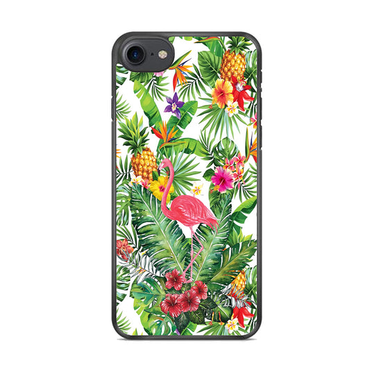 Flamingo Flower Rich iPhone 8 Case
