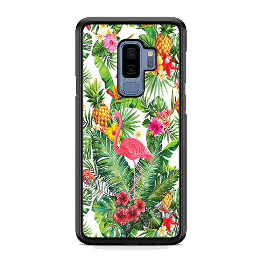 Flamingo Flower Rich Samsung Galaxy S9 Plus Case