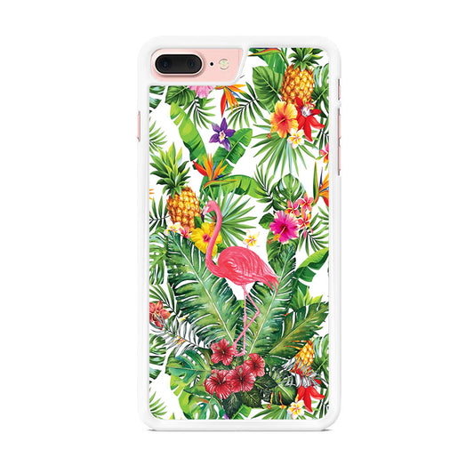 Flamingo Flower Rich iPhone 7 Plus Case