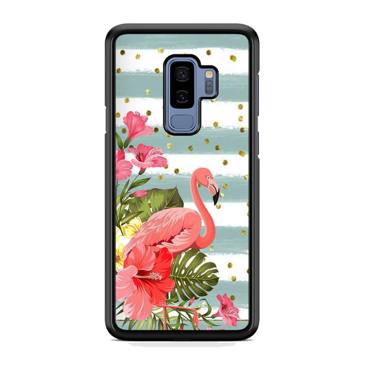 Flamingo Illusion of Love Samsung Galaxy S9 Plus Case