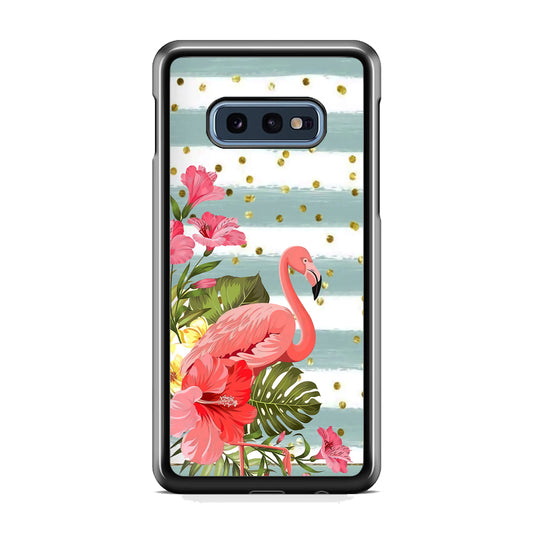 Flamingo Illusion of Love Samsung Galaxy S10E Case
