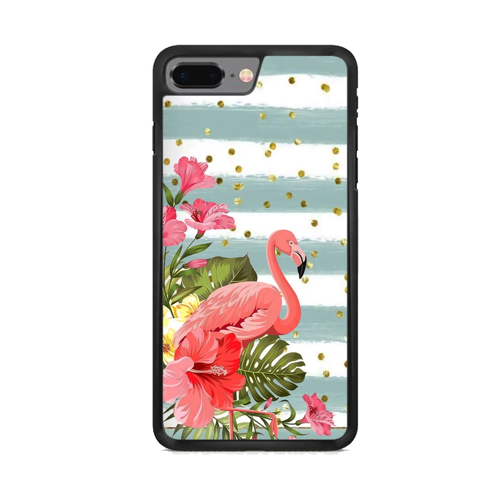 Flamingo Illusion of Love iPhone 7 Plus Case