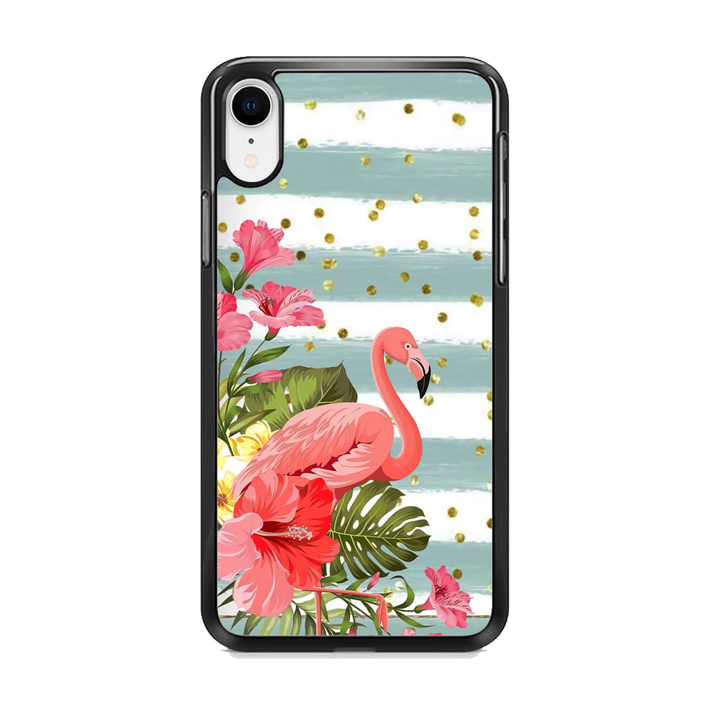 Flamingo Illusion of Love iPhone XR Case