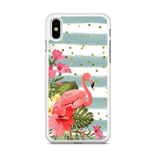 Flamingo Illusion of Love iPhone X Case
