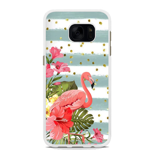Flamingo Illusion of Love Samsung Galaxy S7 Edge Case