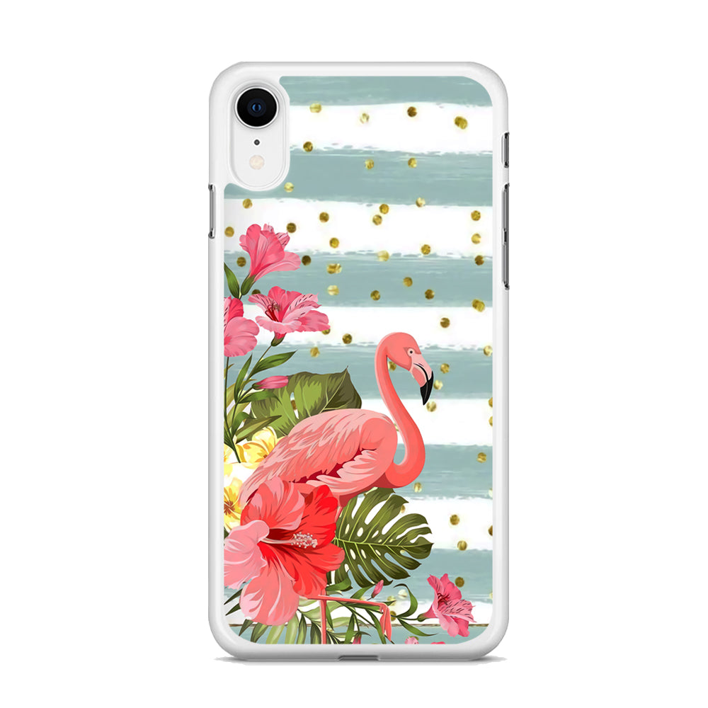 Flamingo Illusion of Love iPhone XR Case