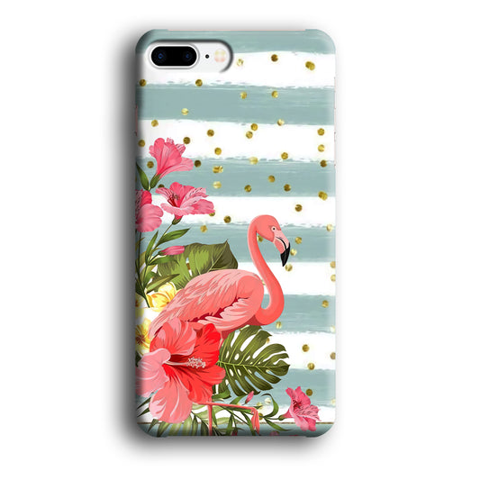 Flamingo Illusion of Love iPhone 7 Plus Case