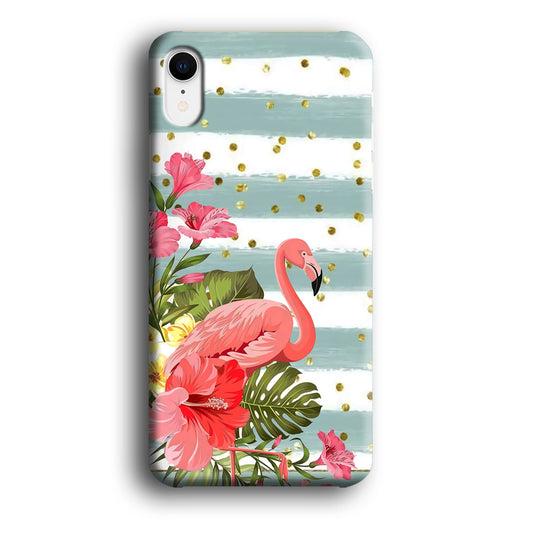Flamingo Illusion of Love iPhone XR Case