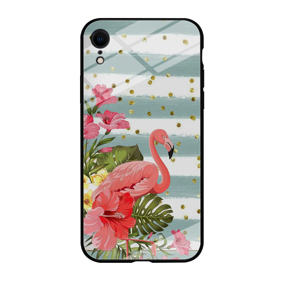 Flamingo Illusion of Love iPhone XR Case