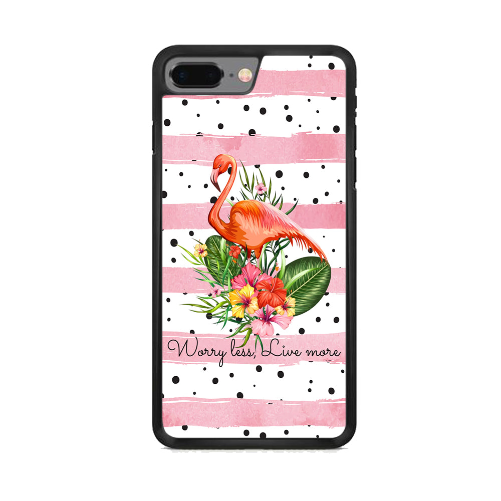 Flamingo Line of Life iPhone 7 Plus Case