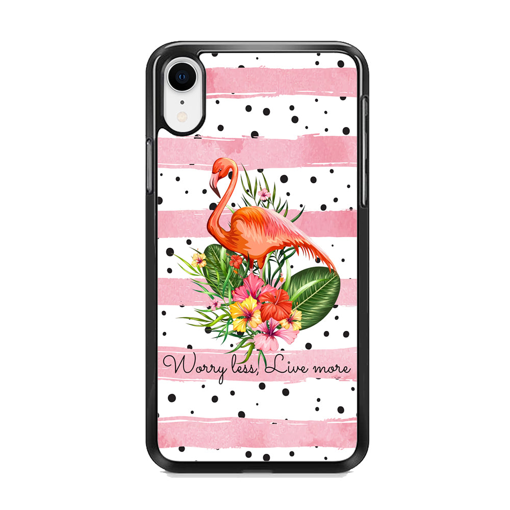 Flamingo Line of Life iPhone XR Case