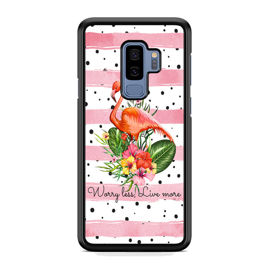 Flamingo Line of Life Samsung Galaxy S9 Plus Case