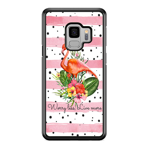 Flamingo Line of Life Samsung Galaxy S9 Case
