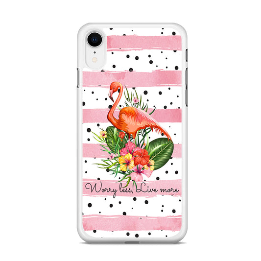 Flamingo Line of Life iPhone XR Case