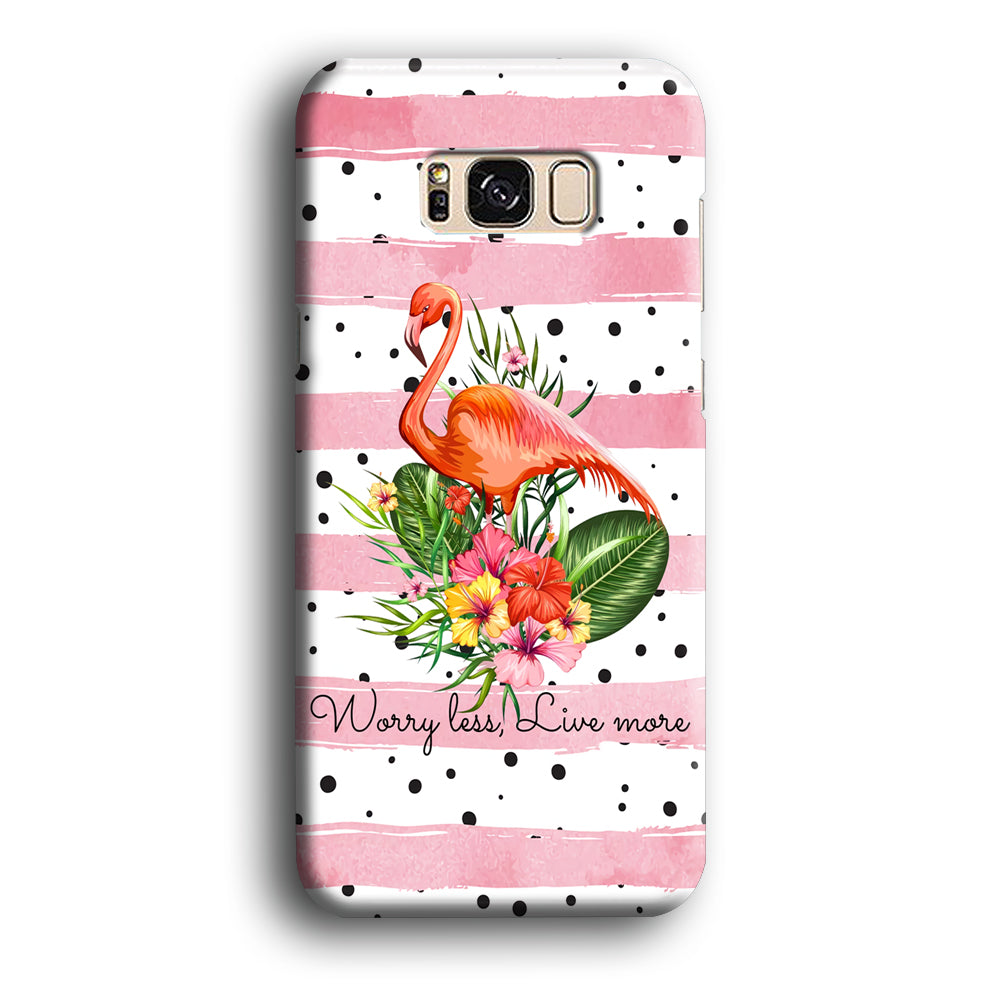 Flamingo Line of Life Samsung Galaxy S8 Plus Case 3D Case