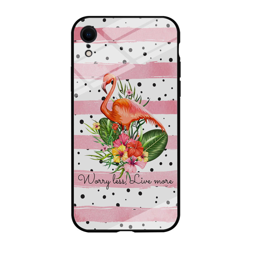 Flamingo Line of Life iPhone XR Case
