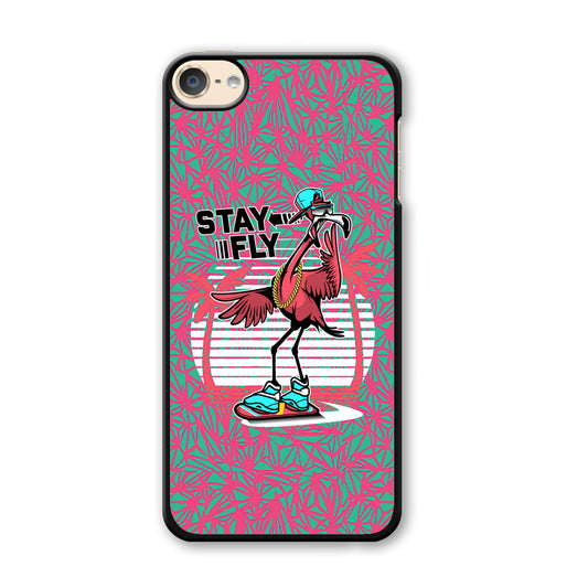 Flamingo Skate to Fly iPod Touch 6 Case - Carneyforia