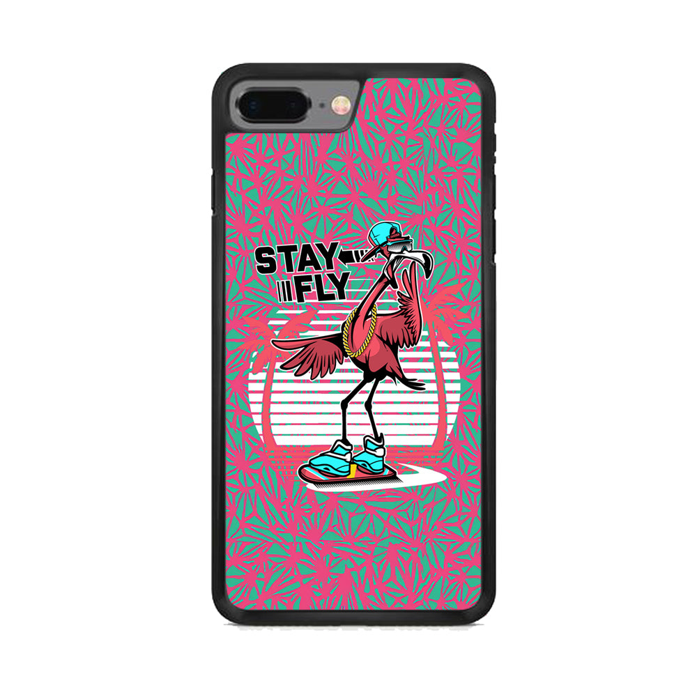 Flamingo Skate to Fly iPhone 7 Plus Case