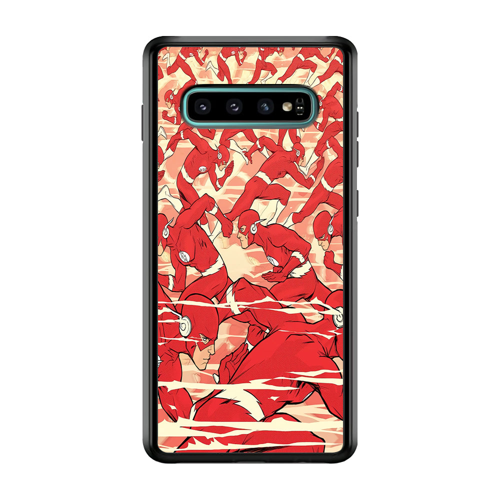 Flash Light Runner Samsung Galaxy S10 Case