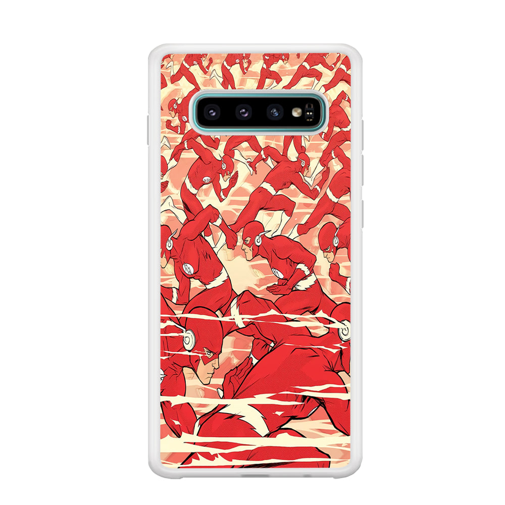 Flash Light Runner Samsung Galaxy S10 Case