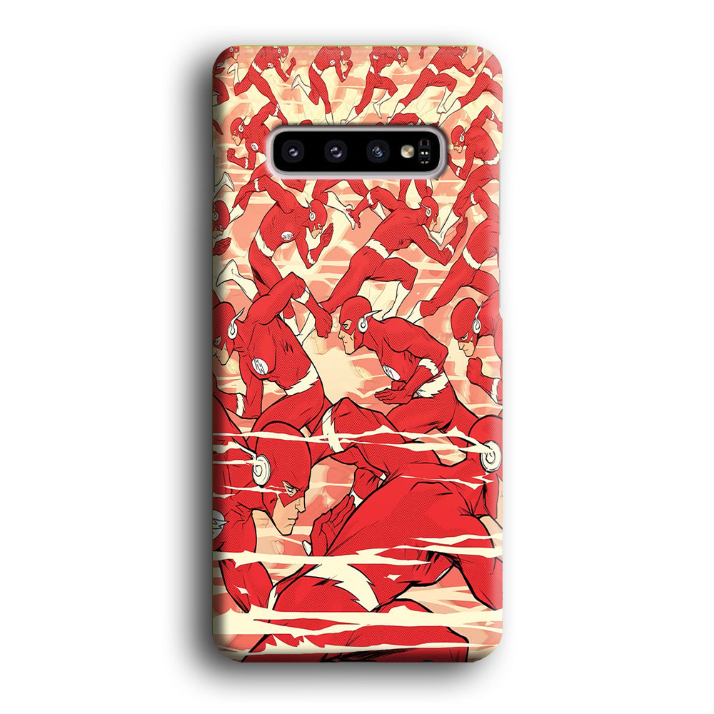 Flash Light Runner Samsung Galaxy S10 Case