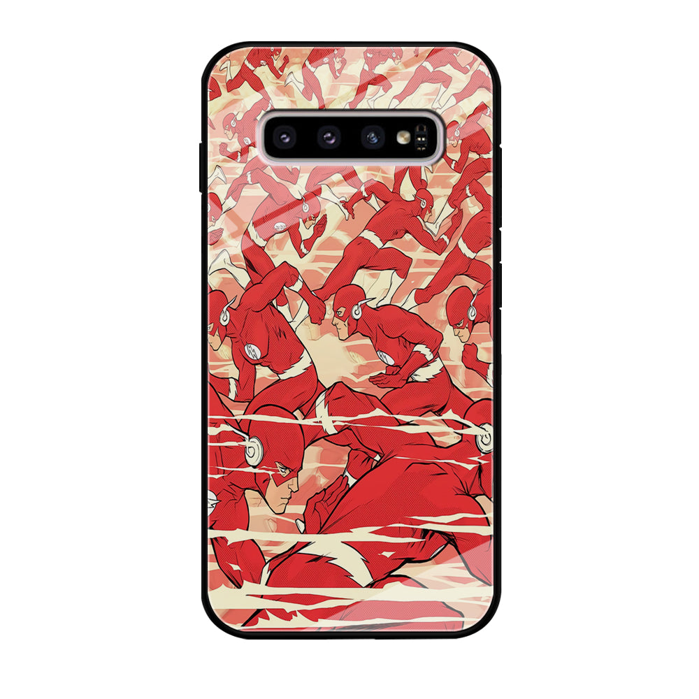 Flash Light Runner Samsung Galaxy S10 Case