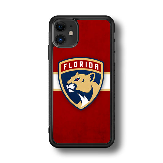 Florida Panthers Hockey Team iPhone 11 Case