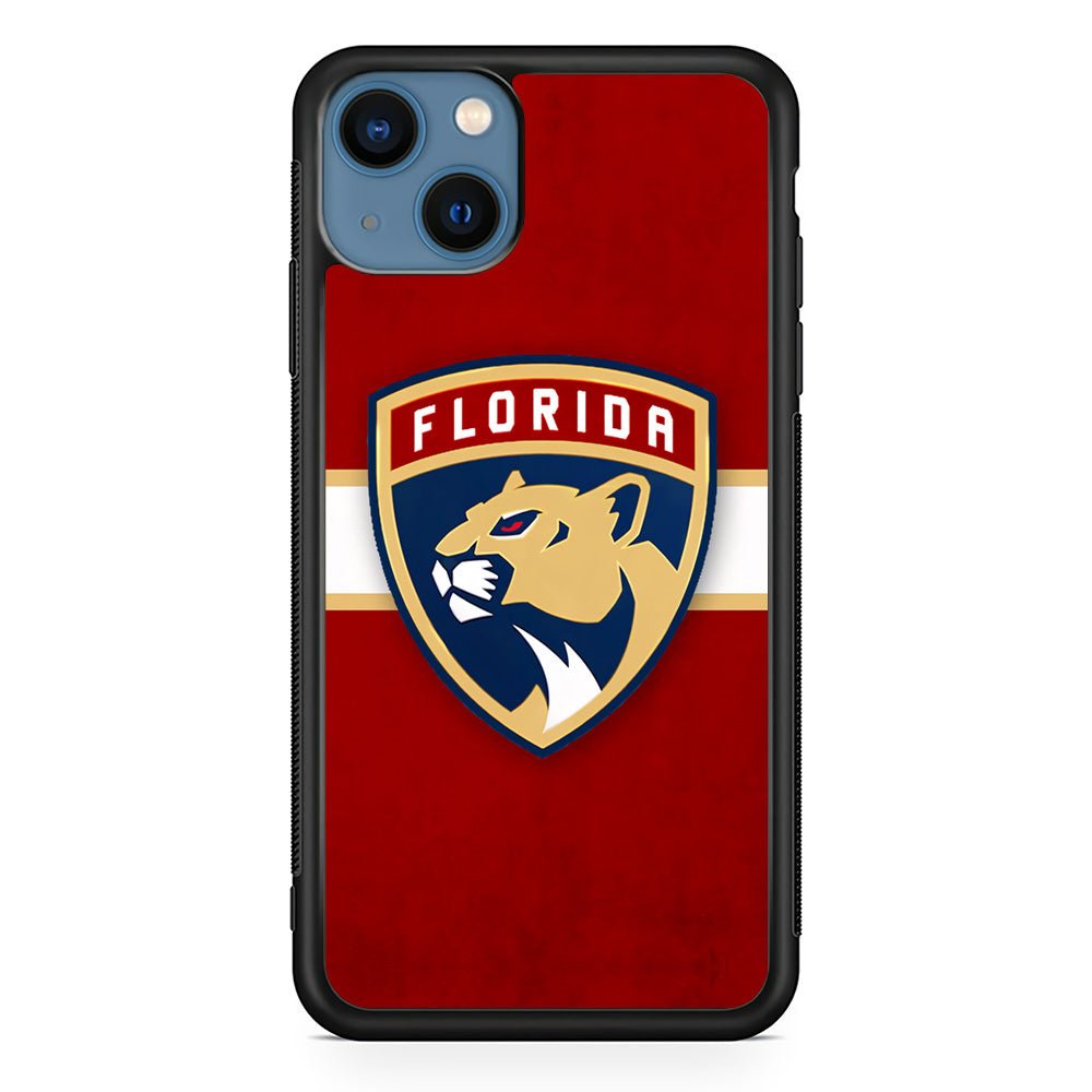 Florida Panthers Hockey Team iPhone 13 Case