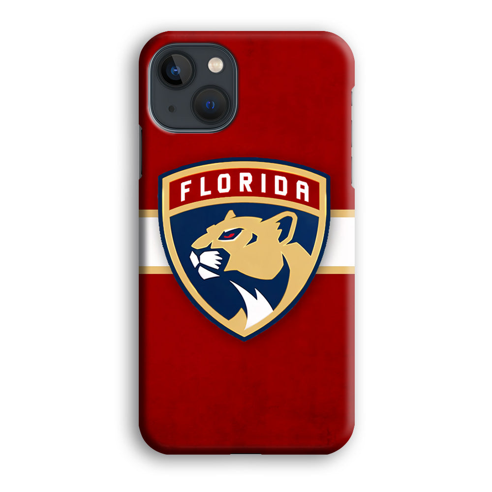 Florida Panthers Hockey Team iPhone 13 Case