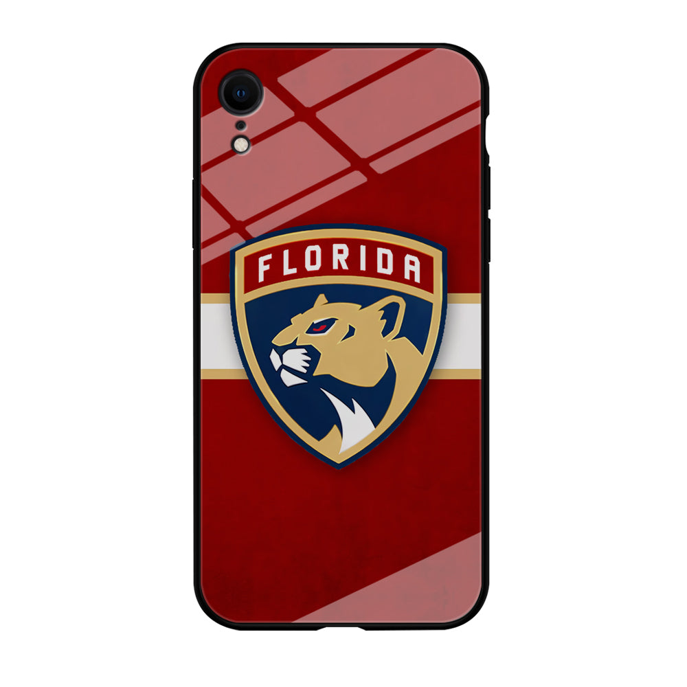 Florida Panthers Hockey Team iPhone XR Case