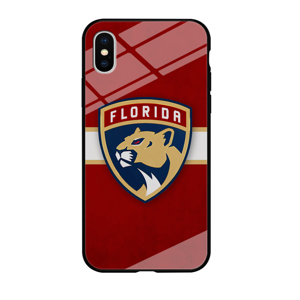 Florida Panthers Hockey Team iPhone X Case